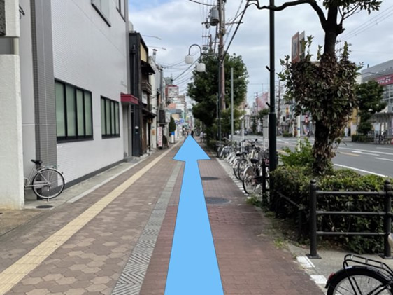 都島駅（大阪メトロ谷町線）徒歩（自転車）のルート04